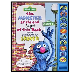 BUNDLE & SAVE🎉 Sesame Street "The Monster at the End of This Book" Sound Book